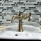 Kingston Brass Single-Handle Bathroom Faucet with Push Pop-Up, Antique Brass KS3543NX - alternate 3